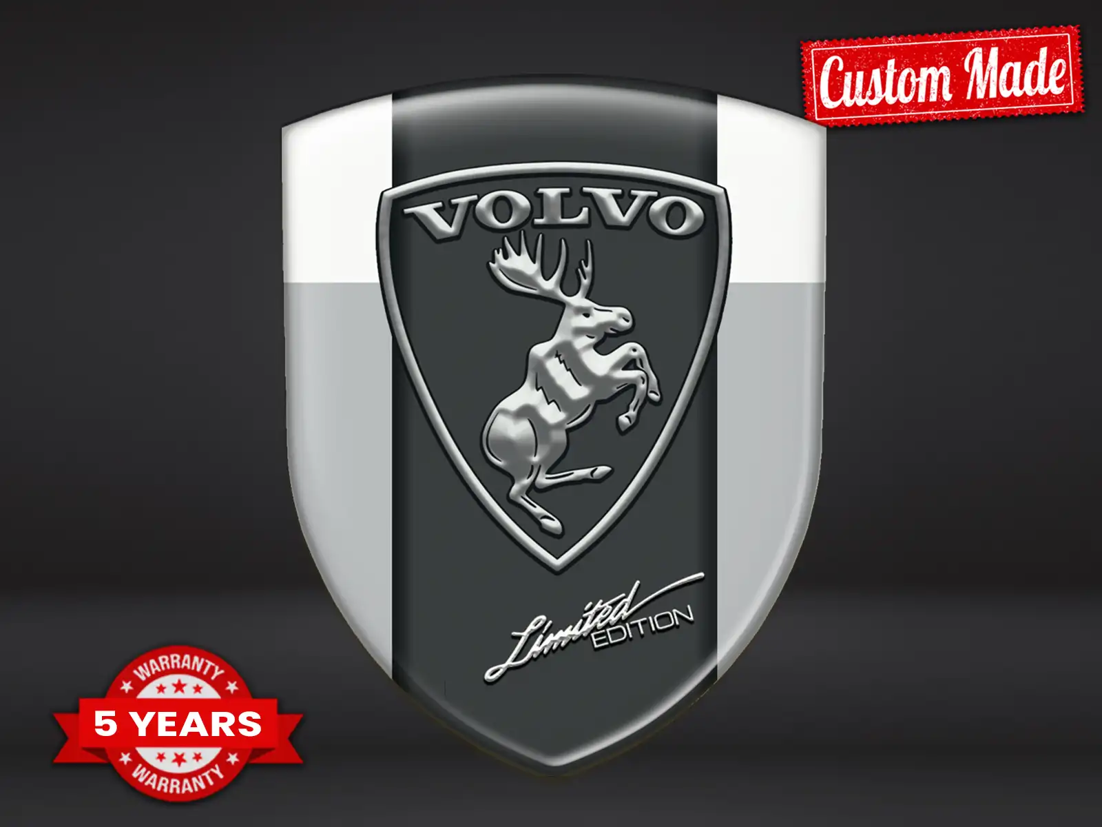 Volvo Logos Auto Alta Gama Pro Máximo Duradero Diseño Estiloso